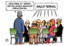 Cartoon: Anlasslos (small) by Harm Bengen tagged anlasslos,selbsthilfegruppe,vorratsdatenspeicherung,thomas,demaiziere,de,maiziere,innenminister,justizminister,maas,daten,datenschutz,harm,bengen,cartoon,karikatur