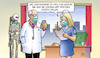 Cartoon: App beim Arzt (small) by Harm Bengen tagged wartezimmer,spritzen,arzt,krankenschwester,warnung,warnapp,app,krank,gesund,handy,smartphone,corona,covid19,virus,pandemie,harm,bengen,cartoon,karikatur