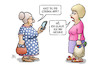 Cartoon: App oder gesund (small) by Harm Bengen tagged warnung,warnapp,app,susemil,jutta,krank,gesund,handy,smartphone,corona,covid19,virus,pandemie,harm,bengen,cartoon,karikatur