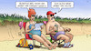 Cartoon: Arbeit von morgen (small) by Harm Bengen tagged hubertus,heil,arbeitsminister,spd,arbeit,von,morgen,gesetz,urlaub,strand,harm,bengen,cartoon,karikatur