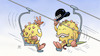 Cartoon: Aufstieg B117 (small) by Harm Bengen tagged aufstieg,abstieg,b117,corona,virus,viren,britische,mutation,sessellift,seilbahn,harm,bengen,cartoon,karikatur