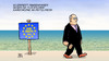 Cartoon: Baden verboten (small) by Harm Bengen tagged baden,verboten,eu,massnahmen,gegen,flüchtlingskatastrophe,flüchtlinge,ertrinken,tod,mittelmeer,triton,harm,bengen,cartoon,karikatur