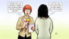 Cartoon: Baerbock-Verzicht (small) by Harm Bengen tagged baerbock,verzicht,interview,kanzlerkandidatin,grüne,wichtig,zeit,harm,bengen,cartoon,karikatur