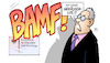 Cartoon: BAMF geräuschlos (small) by Harm Bengen tagged bamf,bundesamt,migration,flüchtlinge,geräuschlos,skandal,bremen,nürnberg,harm,bengen,cartoon,karikatur
