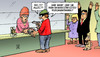 Cartoon: Bankenstresstest 2011 (small) by Harm Bengen tagged bankenstresstest,banken,stresstest,finanzen,wirtschaft,euro,aufsicht,bankenaufsicht,london,kapital
