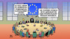 Cartoon: Baumärkte (small) by Harm Bengen tagged geordnete,verhältnisse,zaun,prospekte,baumarkt,europa,eu,gipfel,abschiebung,asylrecht,asylbewerber,flüchtlingsfrage,flüchtlinge,flucht,asyl,harm,bengen,cartoon,karikatur