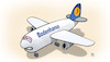 Cartoon: Bodenhansa (small) by Harm Bengen tagged lufthansa,flugzeug,krise,bodenhansa,corona,covid19,virus,wirtschaft,pandemie,tourismus,harm,bengen,cartoon,karikatur