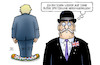 Cartoon: BoJo-Blume (small) by Harm Bengen tagged spritzblume,hereingefallen,clown,verlängerung,neuwahlen,brexit,unterhaus,regierung,boris,johnson,gb,uk,harm,bengen,cartoon,karikatur