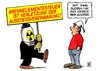 Cartoon: Brennelementesteuer (small) by Harm Bengen tagged brennelementesteuer,sparpaket,kernkraft,atomkraft,atomkraftwerke,laufzeiten,ausstieg,vereinbarung,erpressung,vattenfall,eon,rew,enbw,demonstration,michel