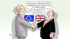 Cartoon: Brexit und Banken (small) by Harm Bengen tagged brexit,britische,banken,zugang,eu,europa,binnenmarkt,handschlag,kapital,finanzen,harm,bengen,cartoon,karikatur