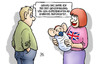 Cartoon: Britische Gen-Experimente (small) by Harm Bengen tagged großbritannien,genehmigung,gen,experimente,embryos,genmanipulation,forschung,kinder,schwangerschaft,geburt,england,prinz,charles,ohren,vater,mutter,kind,harm,bengen,cartoon,karikatur