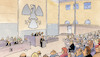 Cartoon: Bundestag und AKW-Laufzeiten (small) by Harm Bengen tagged bundestag,akw,laufzeiten,kernkraft,atomkraft,bundesadler,radioaktiv,verlängerung,harm,bengen,cartoon,karikatur