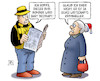 Cartoon: BVB-Bomber (small) by Harm Bengen tagged bvb,bomber,anschlag,prozess,strafe,fussball,dortmund,fan,boerse,wirtschaftskrimineller,susemil,weihnachten,harm,bengen,cartoon,karikatur