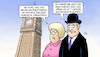 Cartoon: Charles-Briefmarke (small) by Harm Bengen tagged royal,mail,gb,uk,big,ben,briefmarken,bild,king,charles,monarchie,könig,kleben,harm,bengen,cartoon,karikatur