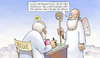 Cartoon: Claus Peymann tot (small) by Harm Bengen tagged claus,peymann,tot,tod,gott,petrus,himmel,würdigungen,politiker,hölle,theater,regisseur,intendant,politisch,links,harm,bengen,cartoon,karikatur