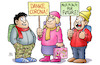 Cartoon: Corona for Future (small) by Harm Bengen tagged kinder,schule,schüler,ferien,fridays,for,future,klimawandel,corona,coronavirus,ansteckung,pandemie,epidemie,krankheit,schaden,harm,bengen,cartoon,karikatur