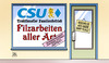 Cartoon: CSU-Filz (small) by Harm Bengen tagged csu,filz,sumpf,bayern,hoeness,ikone,fussball,steuer,betrug,geld,familienangehoerige,beschaeftigung,seehofer,stewens,schmid,ruecktritt,fraktionsvorsitz,partei,harm,bengen,cartoon,karikatur