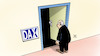 Cartoon: DAX-Sturz (small) by Harm Bengen tagged dax,sturz,absturz,fall,börse,schwarz,harm,bengen,cartoon,karikatur