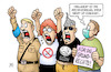 Cartoon: Demo-Abstand (small) by Harm Bengen tagged demonstrationen,hygiene,nazis,impfgegner,scheibenerde,verschwörungstheoretiker,abstandsregel,grundrechte,corona,coronavirus,ansteckung,pandemie,epidemie,krankheit,schaden,harm,bengen,cartoon,karikatur