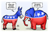 Cartoon: Der Bessere (small) by Harm Bengen tagged usa,wahlen,präsidentschaft,demokraten,republikaner,clinton,trump,esel,elefant,harm,bengen,cartoon,karikatur