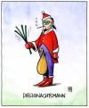 Cartoon: Designachtsmann (small) by Harm Bengen tagged designachtsmann,weihnachten,weihnachtsmann,nikolaus,sack,design