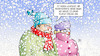 Cartoon: Diesel flockt (small) by Harm Bengen tagged fahrverbote,bundesverwaltungsgericht,diesel,grakalte,winter,schnee,flockt,flocken,harm,bengen,cartoon,karikatur