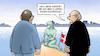 Cartoon: Dobrindt in Kopenhagen (small) by Harm Bengen tagged dobrindt,kopenhagen,bleiberecht,dänemark,kleine,meerjungfrau,denkmal,abschiebungen,migrationspolitik,innenminister,harm,bengen,cartoon,karikatur