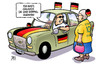 Cartoon: Doppelagentin (small) by Harm Bengen tagged doppelagentin,doppelagent,bnd,nsa,cia,spionage,fussball,wm,neymar,brasilien,deutschland,usa,harm,bengen,cartoon,karikatur