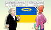 Cartoon: Dugina-Mord (small) by Harm Bengen tagged usa,geheimdienste,dugina,mord,terroranschlag,flecken,heiligenschein,krieg,ukraine,russland,harm,bengen,cartoon,karikatur