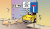 Cartoon: E10 (small) by Harm Bengen tagged e10,benzin,super,bundesregierung,bioethanol,bio,sackgasse,auto,kfz,tanken,tankstelle,weg,klorolle,merkel,röttgen,natur,umwelt,sprit,benzingipfel,brüderle