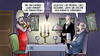 Cartoon: EEG-Rabatte (small) by Harm Bengen tagged eeg,rabatte,candle,light,dinner,romantisch,hannelore,kraft,altmaier,umweltminister,koaliton,spd,cdu,csu,harm,bengen,cartoon,karikatur