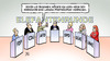 Cartoon: Elefantenrunde (small) by Harm Bengen tagged elefantenrunde,tv,diskussion,wahl,moderator,journalisten,pfefferspray,fdp,cdu,afd,spd,gruene,linke,parteien,harm,bengen,cartoon,karikatur