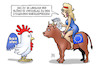 Cartoon: Energiepreise (small) by Harm Bengen tagged steigende,energiepreise,electricite,de,france,rechnung,europa,eu,stier,gallischer,hahn,frankreich,reaktor,kernkraft,akw,harm,bengen,cartoon,karikatur