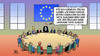 Cartoon: EU-Postenvergabe (small) by Harm Bengen tagged postenvergabe,posten,besetzung,staatschefs,regierungschefs,gipel,juncker,eu,europa,europaparlament,kommissionspraesident,kommission,wahl,harm,bengen,cartoon,karikatur