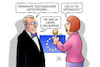 Cartoon: EU und Plastikmüll (small) by Harm Bengen tagged eu,kommission,europa,plastikmüll,vermeidung,verbot,trinkhalme,plastikgeschirr,wattestäbchen,worthülsen,wiederverwendbar,interview,harm,bengen,cartoon,karikatur