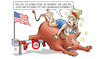 Cartoon: EU wartet noch etwas (small) by Harm Bengen tagged europa,stier,gegenmaßnahmen,zollschranke,sturz,30,prozent,eu,trump,zölle,harm,bengen,cartoon,karikatur