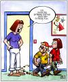 Cartoon: Extreme-Dirting (small) by Harm Bengen tagged extreme,dirting,kinder,dreck,erziehung