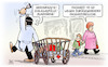 Cartoon: Facharzt to go (small) by Harm Bengen tagged facharzt,arzt,facharztbesuche,herzinfarkte,schlaganfall,blinddarm,bollerwagen,glocke,corona,coronavirus,ansteckung,pandemie,epidemie,krankheit,schaden,harm,bengen,cartoon,karikatur