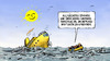 Cartoon: FDP-Rettungsboot (small) by Harm Bengen tagged fdp,rettungsboot,westerwelle,lindner,rösler,bahr,meer,see,schiff,sonne,macht,machtkampf,atom,atomkraft,atomkraftwerk,kernkraft,kernkraftwerk,ausstieg,abschalten,laufzeitverlängerung,grün,streichen,farbe