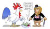 Cartoon: Fischereistreit (small) by Harm Bengen tagged fischereistreit,fischrechte,gallischer,hahn,fisch,löwe,gb,uk,brexit,frankreich,harm,bengen,cartoon,karikatur