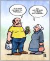 Cartoon: Frau Lehmann (small) by Harm Bengen tagged maskulin,