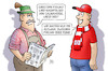 Cartoon: Freund beim FCB (small) by Harm Bengen tagged christoph,freund,nachfolger,salihamidzic,sportdirektor,auswahl,feind,fcb,fc,bayern,münchen,fussball,harm,bengen,cartoon,karikatur