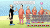 Cartoon: Fussball-Abstand (small) by Harm Bengen tagged einkaufswagen,schiedsrichter,stadion,abstand,fussball,geisterspiele,corona,coronavirus,ansteckung,pandemie,epidemie,krankheit,schaden,harm,bengen,cartoon,karikatur