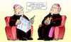 Cartoon: Gänswein (small) by Harm Bengen tagged georg,gänswein,franziskus,benedikt,ratzinger,buch,vatikans,geistliche,katholische,kirche,bischöfe,prinz,harry,royals,gb,uk,harm,bengen,cartoon,karikatur