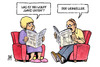 Cartoon: Ganz unten (small) by Harm Bengen tagged ganz,oben,unten,weinkeller,wulff,buch,harm,bengen,cartoon,karikatur