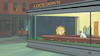 Cartoon: Gastronomie-Lockdown (small) by Harm Bengen tagged gastronomie,lockdown,bild,edward,hopper,nighthawks,corona,harm,bengen,cartoon,karikatur