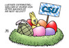 Cartoon: Gauweiler (small) by Harm Bengen tagged lustiges,osterrätsel,ei,eier,peter,gauweiler,nest,csu,seehofer,handgranate,sprengstoff,ostern,hase,harm,bengen,cartoon,karikatur