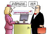 Cartoon: Germanwings-Streik (small) by Harm Bengen tagged germanwings,streik,bahn,piloten,lufthansa,fliegen,umbuchen,harm,bengen,cartoon,karikatur