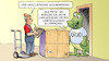 Cartoon: Geschenkpapier (small) by Harm Bengen tagged grosslieferung,geschenkpapier,groko,wahlgeschenke,landtagswahlen,verpacken,sackkarre,harm,bengen,cartoon,karikatur