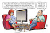 Cartoon: Gloria-Prügel (small) by Harm Bengen tagged gloria,thurn,taxis,relativiert,missbrauchsskandal,domspatzen,schläge,prügel,tv,harm,bengen,cartoon,karikatur